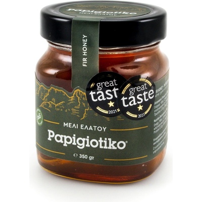 PAPIGIOTIKO BIO Jedlový med z Dodoni Epirus 350 g