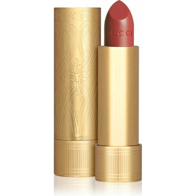 Gucci Gucci Beauty rouge à Lèvres Satin Lipsticks aténová rtěnka 202 Moira Sienna 3,5 g