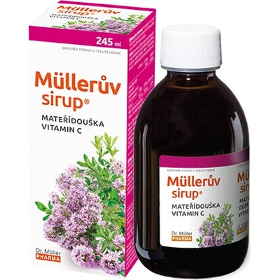 Müllerův sirup s mateřídouąkou a vitaminem C 245 ml