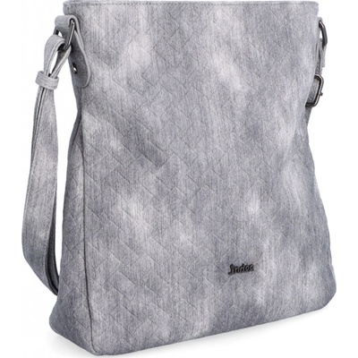 Indee kabelka crossbody 6333 S šedá