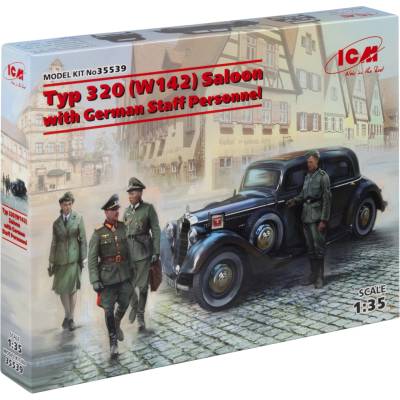 ICM Typ 320 W142 Saloon with German Staff Personnel 1:35