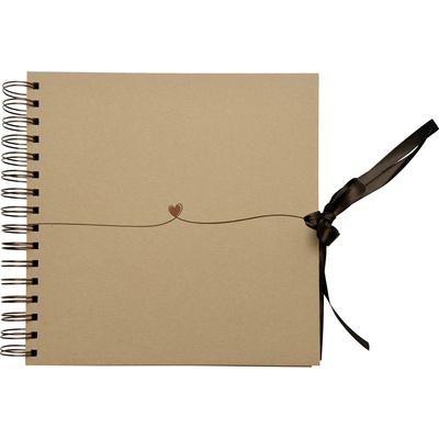 Album/Scrapbook - 210x210 - kraft - Srdce BAL1-2-1
