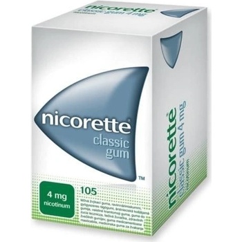Nicorette Classic Gum 4 mg gum.med.105 x 4 mg