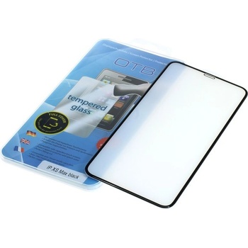 OTB Закалено защитно стъкло за iPhone XS Max, Full Cover 3D, черно (8013270)