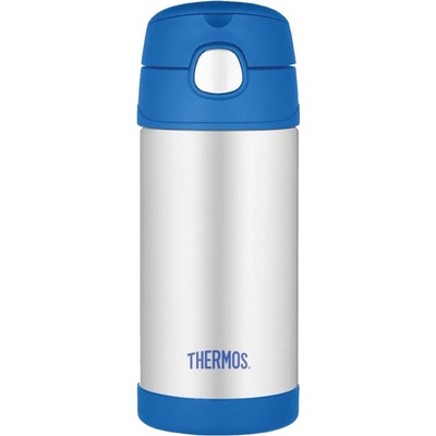 Thermos FUNtainer dětská termoska 355 ml stříbrná / modrá