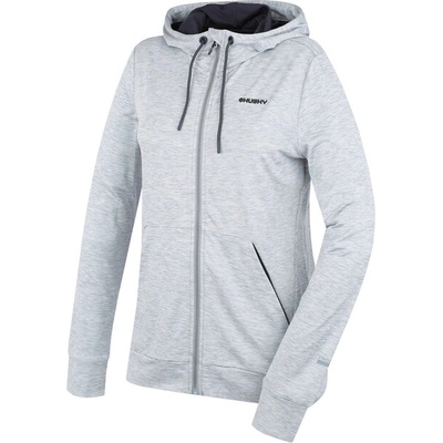 Husky Дамски суитшърт с качулка Alony light grey (hsk-XHD-0049-004)