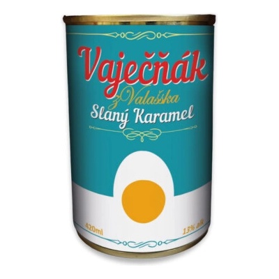 Vaječňák z Valašska Slaný Karamel 13% 0,42 l (karton)