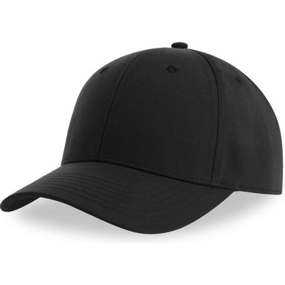 Atlantis Headwear Joshua 6 panelová baseballová COT-33010900299 Černá