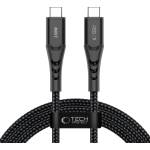 Tech-Protect ub11t ultraboost usb-c КАБЕЛ pd 240w / qc3.0 200cm ЧЕРЕН (5906302353132)