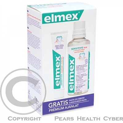 Elmex Sensitive 400 ml zubní pasta 75 ml