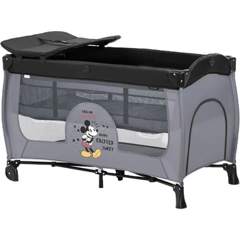 Hauck Бебешка кошара Hauck - Sleep N Play Center, Mickey Mouse, Grey (600696)