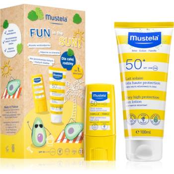 Mustela Sun Fun in the Sun! подаръчен комплект за деца от раждането им