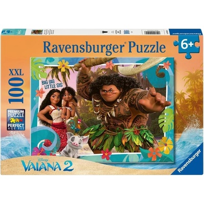 Ravensburger Пъзел Ravensburger от 100 XXL части - Ваяна 2 (12004101)