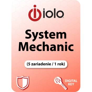 iolo System Mechanic 5 lic. 12 mes.