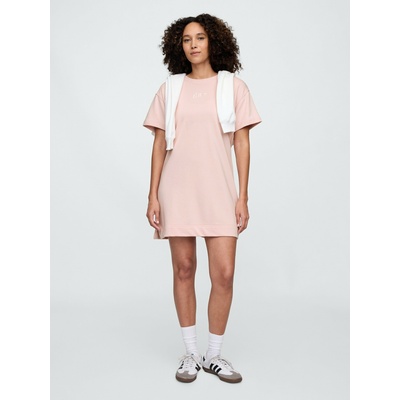 GAP Рокля с лого GAP GAP | Rozov | ЖЕНИ | XS