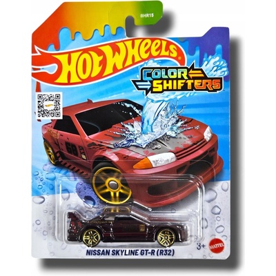 Mattel Hot Wheels Nissan Skyline GT-R (R32) Color Shifters