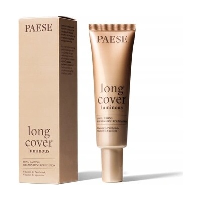 Paese Long Cover Luminous Foundation rozjasňujúci make-up 0.5 ivory 30 ml