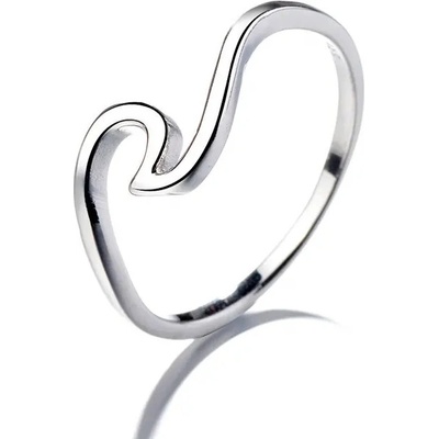 Majya Stříbrný prsten vlnka DINA 10085