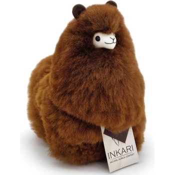Inkari Inkari Плюшена играчка Алпака Малка Орех 23см