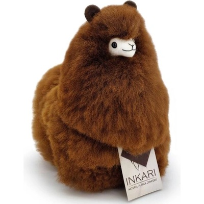 Inkari Inkari Плюшена играчка Алпака Малка Орех 23см