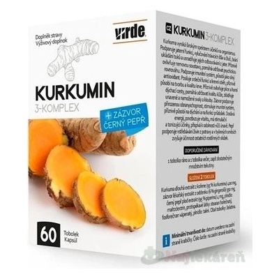 Virde Kurkumin 3-komplex 60 ks