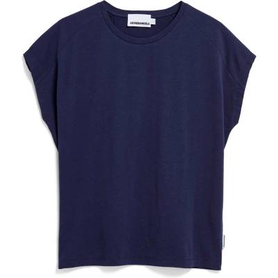 Armedangels Дамска тениска ARMEDANGELS Women's Slub Jersey T-shirt - Tinted Navy - размер XXL (916-6595-0316)