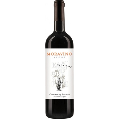 Moravíno Chardonnay barrique pozdní sběr 2023 13,5% 0,75 l (holá láhev)