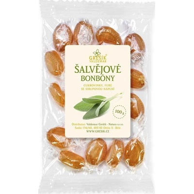 Grešík Šalviové cukríky 100 g