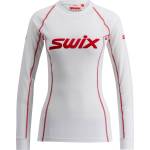 Swix Синтетично термобельо Swix Women's RaceX Classic Long Sleeve Synthetic base layer - Bright White / Swix Red (114-3003-0114)