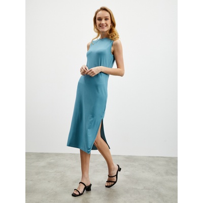 ZOOT. lab Светлосиня дамска оребрена рокля с разрез ZOOT. lab Delie ZOOT. lab | Sin | ЖЕНИ | XS