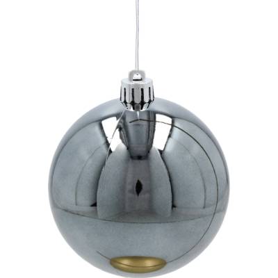 Pro-Tech shop Sada 12 nerozbitných vianočných gúľ 8cm šampanské/sivé/biele 69887