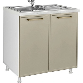 Matis Кухненски шкаф долен за вградена мивка alba d80/s маслина