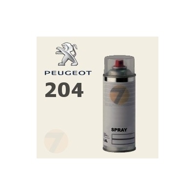 PEUGEOT 204 BLANC ALASKA barva Sprej 400ml