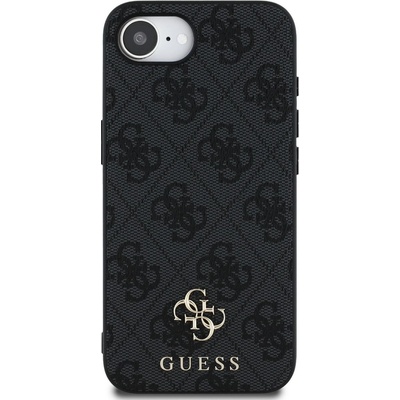 GUESS Гръб Guess за iPhone 16E, PU, 4G Small Metal Logo, MagSafe Case, Сив (3666339453374)