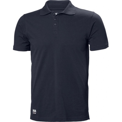 Helly Hansen polokošile Classic 79167 krátký rukáv pánská Cot-59916700314 Navy