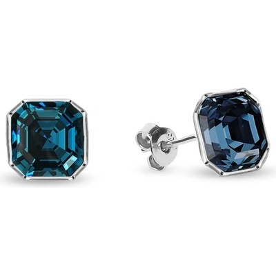 Spark modré se Swarovski Elements Imperial Studs K44806M Montana