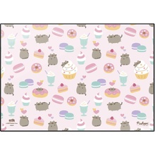 CurePink podložka na stůl Pusheen Rose Collection TSEH517