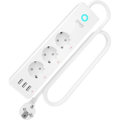 Gosund P1 Plus 3 Plug + 3 USB 1,5 m Switch