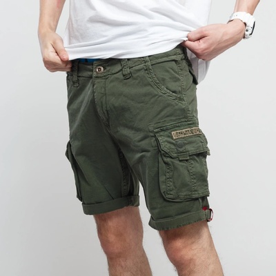 Alpha Industries Crew Short zelené