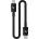 Beats Audio Beats USB-C to USB-C Woven Short Cable (20 cm) - Bolt Black (MEQ94ZM/A)