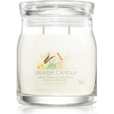 Yankee Candle Sweet Vanilla Horchata ароматна свещ 368 гр