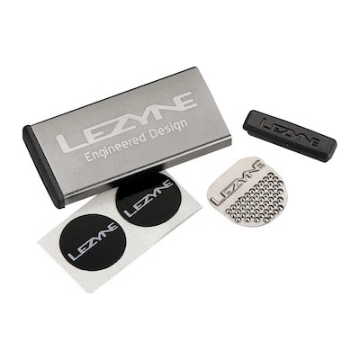 Lezyne Metal Kit sada lepení světle šedá