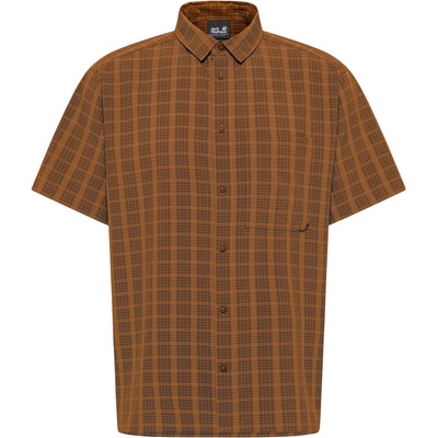 Jack Wolfskin Мъжка риза с копчета Jack Wolfskin Meseta Shirt - Check Autumn Leaves - размер XXL (033-3067-0115)