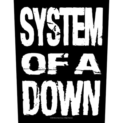 Nažehlovačka System of a Down - Stacked Logo