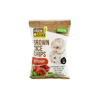 Rice Up Ryžové chipsy kečup 60 g