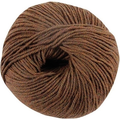 100% vlněná příze merino WOOLLY od DMC 50g, hnědý tvíd