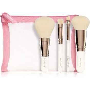 BrushArt Basic On-the-go Glam mini make-up brush set комплект за пътуване с четки и чантичка мини
