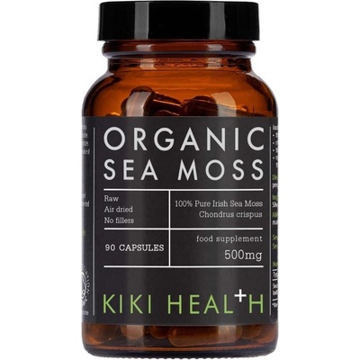 KIKI Health Organic Sea Moss, 500 mg, 90 капсули, Kiki Health (76115)