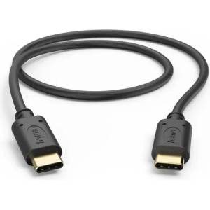 Hama Кабел за зареждане, usb-c - usb-c, 0, 5 м, черен (hama-201706) - megamag