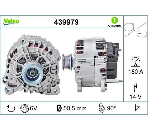 Alternátor VALEO 439979